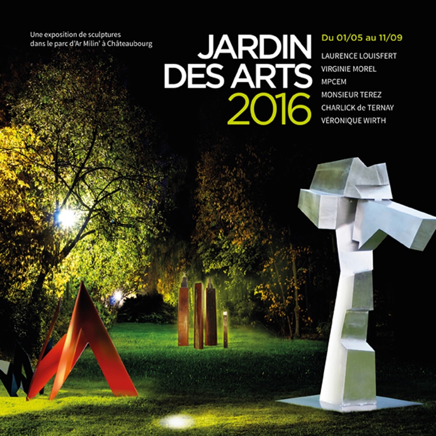 1er mai – 11 septembre 2016, Jardin des arts. Châteaubourg