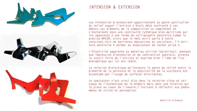 série  » intension & extension « 