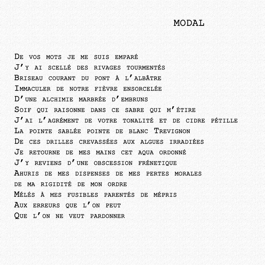 modal