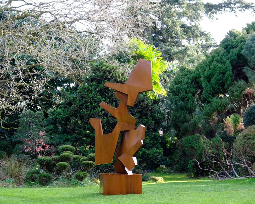 sculpture jardin contemporain