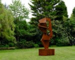 sculpture monumentale abstraction géométrique